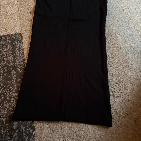 Naked Wardrobe Turtleneck Buttery soft Black Long Sleeve Maxi Dress - X- Large - Picture 7 of 7